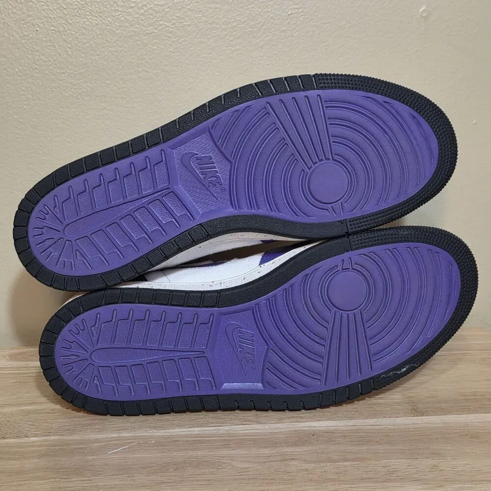 Air Jordan 1 Zoom CMFT Comfort Crater Purple White High CT0978-501 Men’s Size 11